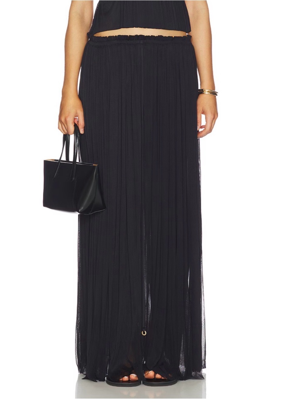 Silk Tulle Skirt